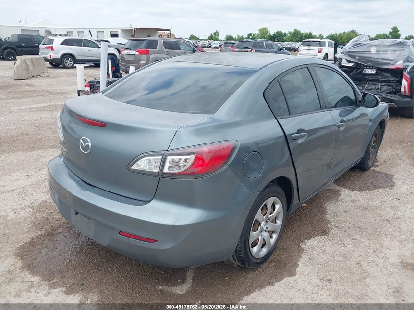 Vin: jm1bl1tf5d1776193, lot: 45673448, mazda mazda3 i sv 20134