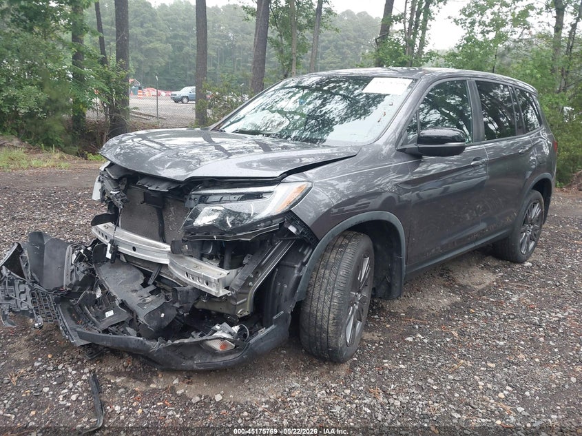 Vin: 5fnyf8h5xmb004077, lot: 45673455, honda passport awd ex-l 20212