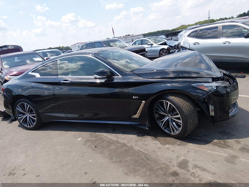 2018 Infiniti Q60 3.0T Luxe VIN: JN1EV7EK2JM342587 Lot: 45175785