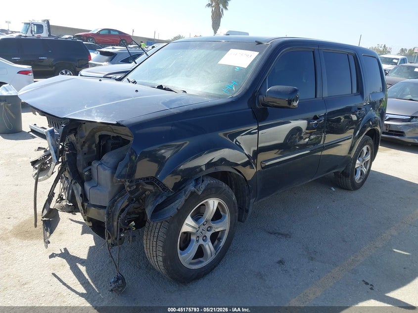 Vin: 5fnyf3h43eb026496, lot: 45673479, honda pilot ex 20142