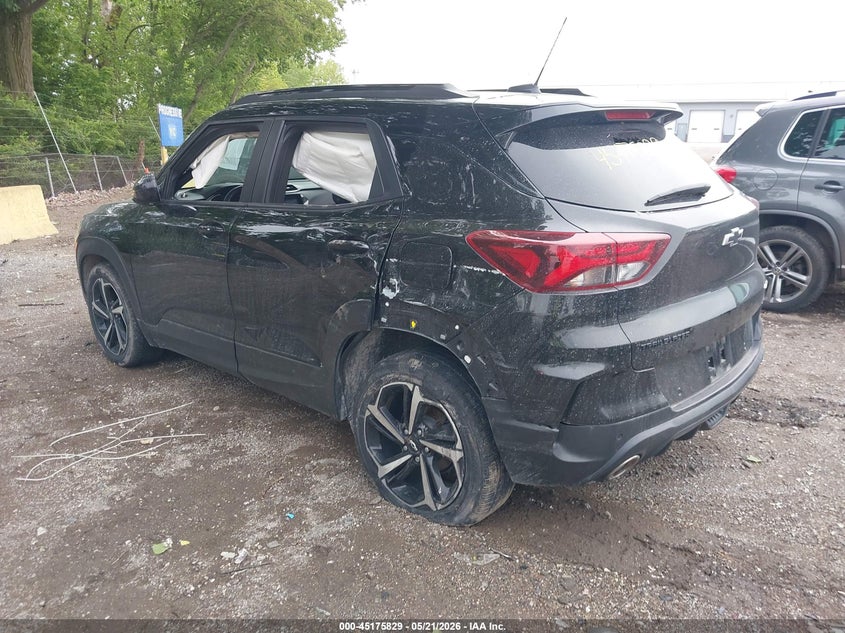 Vin: kl79mtsl6nb111889, lot: 45673515, chevrolet trailblazer fwd rs 20223