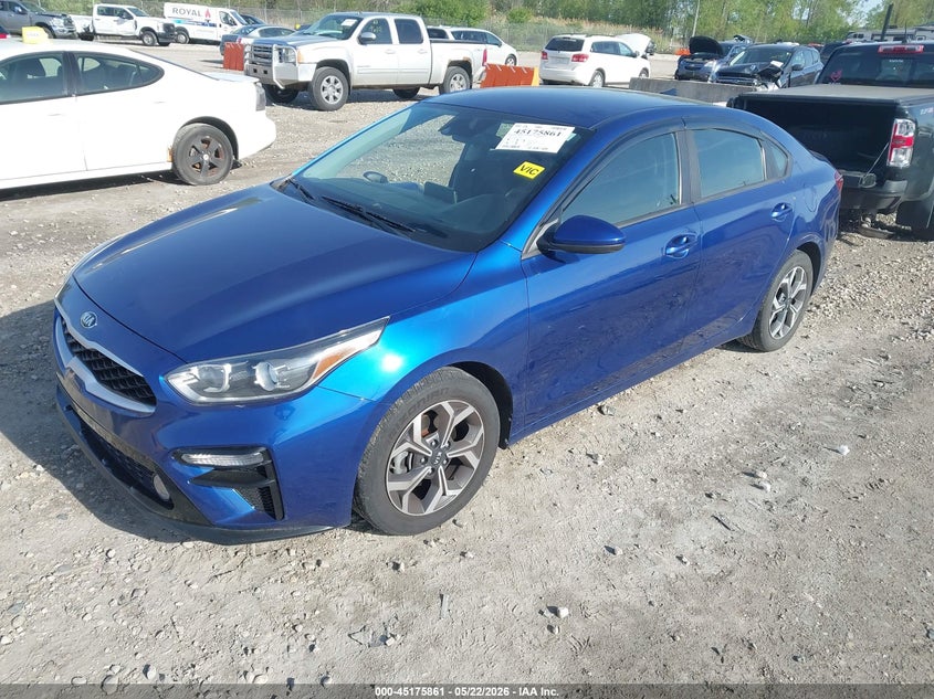 Vin: 3kpf24ad4ke076246, lot: 45673547, kia forte lxs 20192
