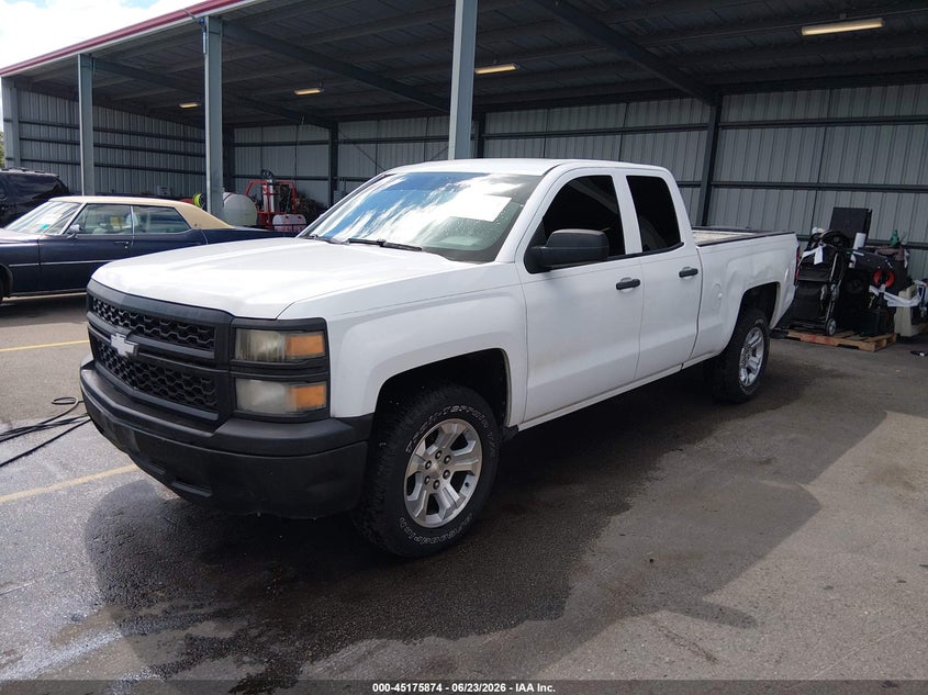 2014 Chevrolet Silverado 1500 Work Truck 1wt 1GCRCPEH8EZ120122 photo 1