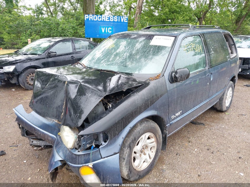 1997 Nissan Quest Gxe/Xe VIN: 4N2DN1116VD831161 Lot: 45175889