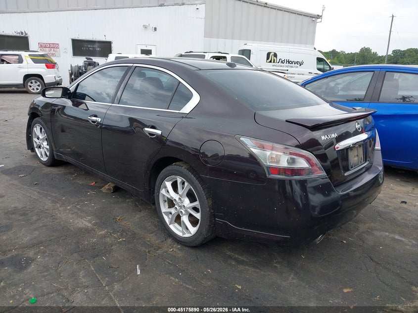 Vin: 1n4aa5ap8dc821058, lot: 45673576, nissan maxima 3.5 sv 20133