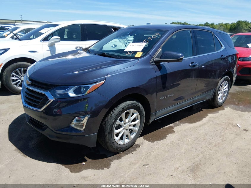 2019 Chevrolet Equinox Lt 3GNAXKEV1KL295932 photo 1