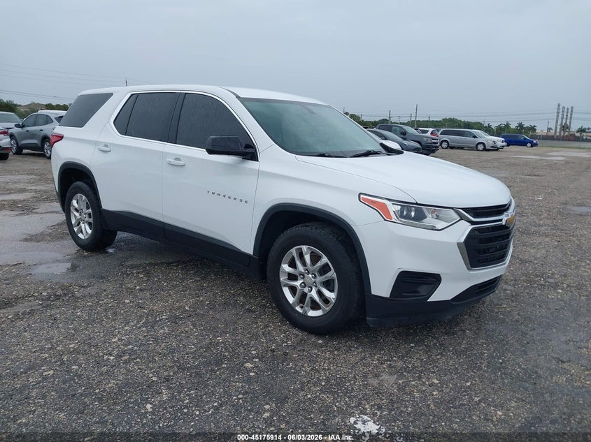 Vin: 1gnevfkw3lj112695, lot: 45673600, chevrolet traverse awd ls 2020 img_1