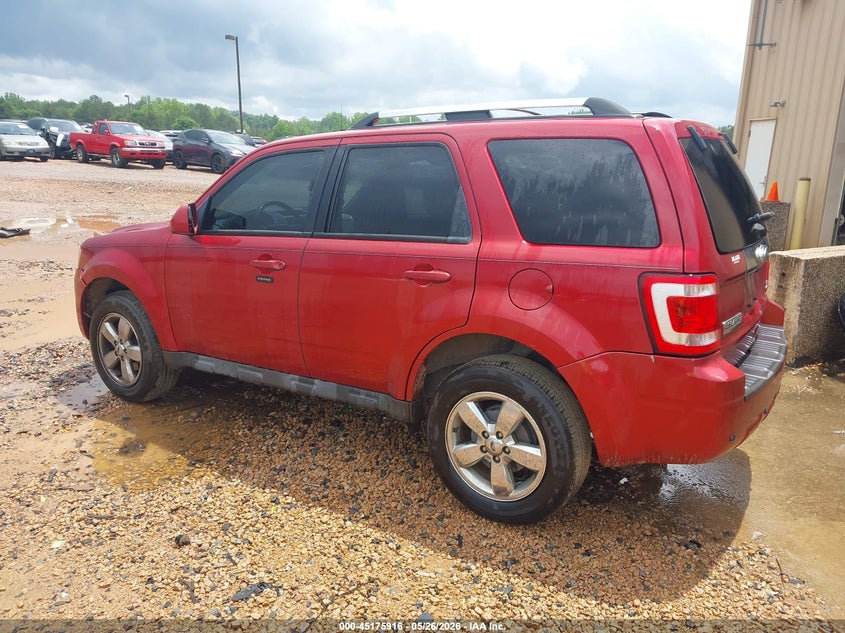 Vin: 1fmcu0eg8ckb02268, lot: 45673602, ford escape limited 20123