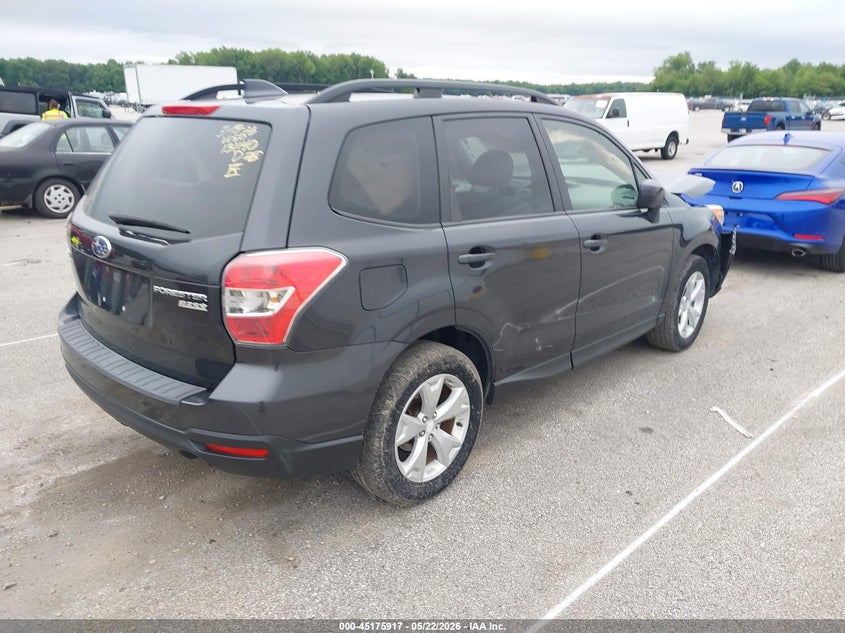 Vin: jf2sjadc6gh556357, lot: 45673603, subaru forester 2.5i premium 20164