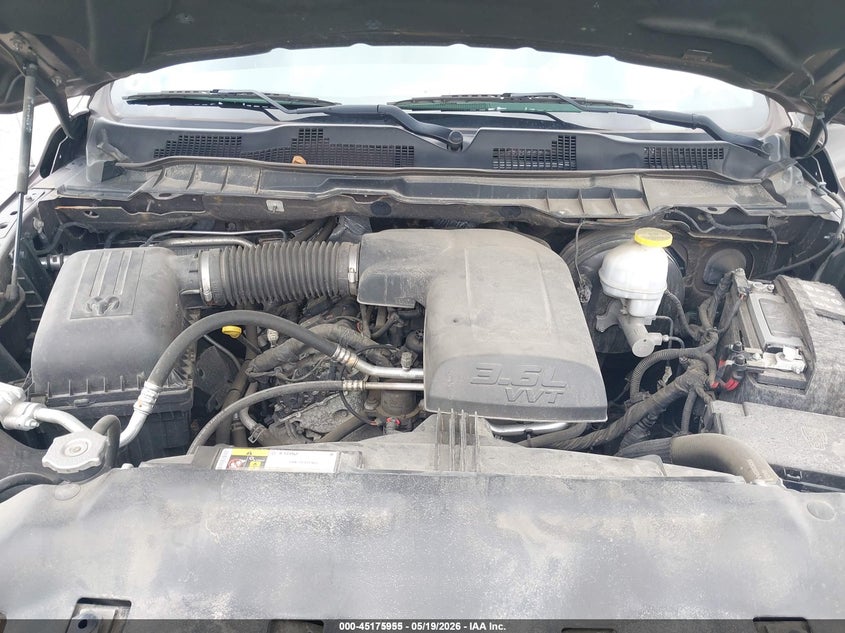 2019 RAM 1500 TRUCK 3.6L V-6 DOHC, VVT, 305HP
