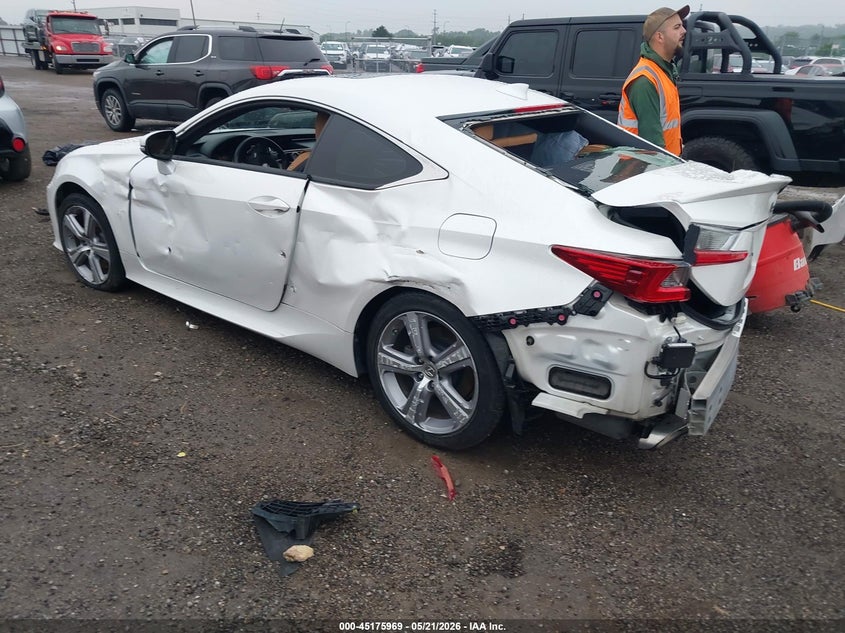 Vin: jthhe5bc6g5013274, lot: 45673655, lexus rc 350 20163