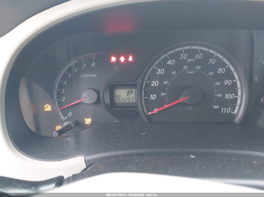 2012 TOYOTA SIENNA VAN 3.5L V-6 DOHC, VVT, 266HP