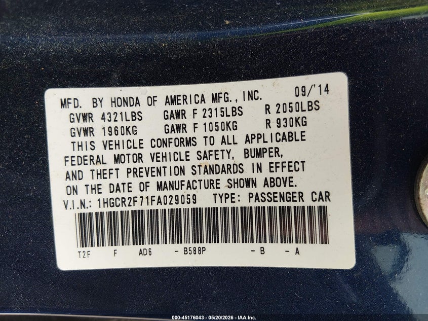 AtlanticExpress - Honda Accord