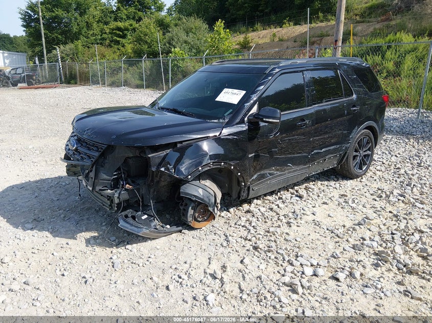 Vin: 1fm5k8d84kga38948, lot: 45673733, ford explorer xlt 20192