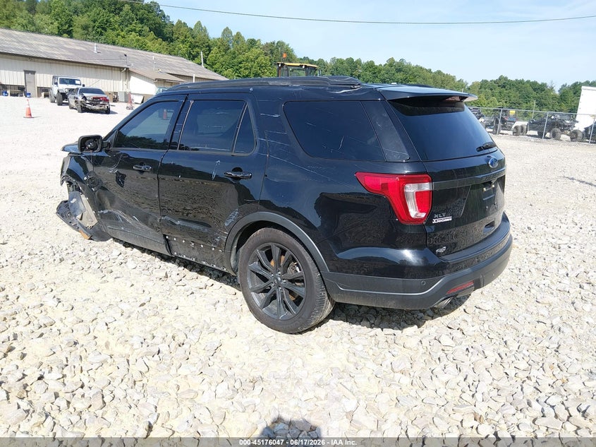 Vin: 1fm5k8d84kga38948, lot: 45673733, ford explorer xlt 20193