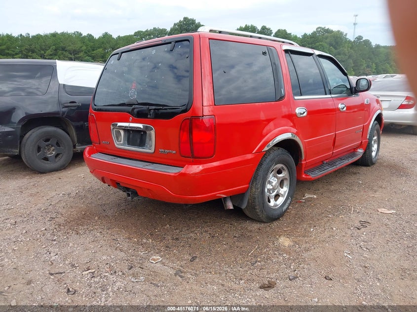 2000 LINCOLN NAVIGATOR SPORT UTILITY VEHICLE 5.4L V-8 DOHC, 300HP