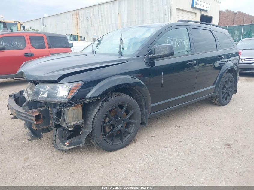 Vin: 3c4pddeg0gt189911, lot: 45673784, dodge journey r/t 20162