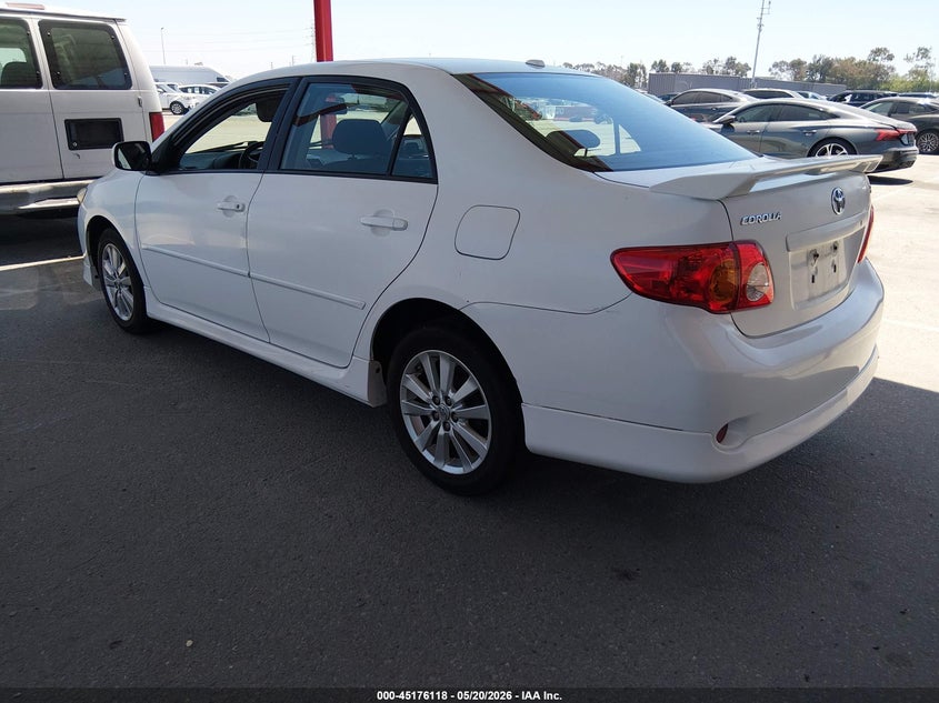 2010 TOYOTA COROLLA auction photo 3