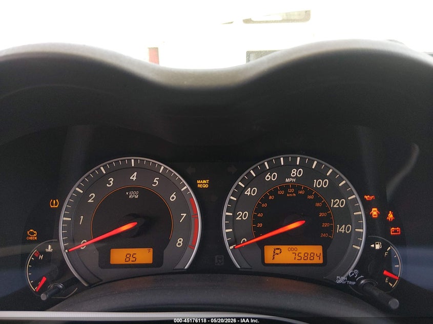 2010 TOYOTA COROLLA auction photo 7