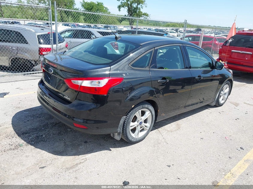 Vin: 1fadp3f20el437886, lot: 45673817, ford focus se 20144