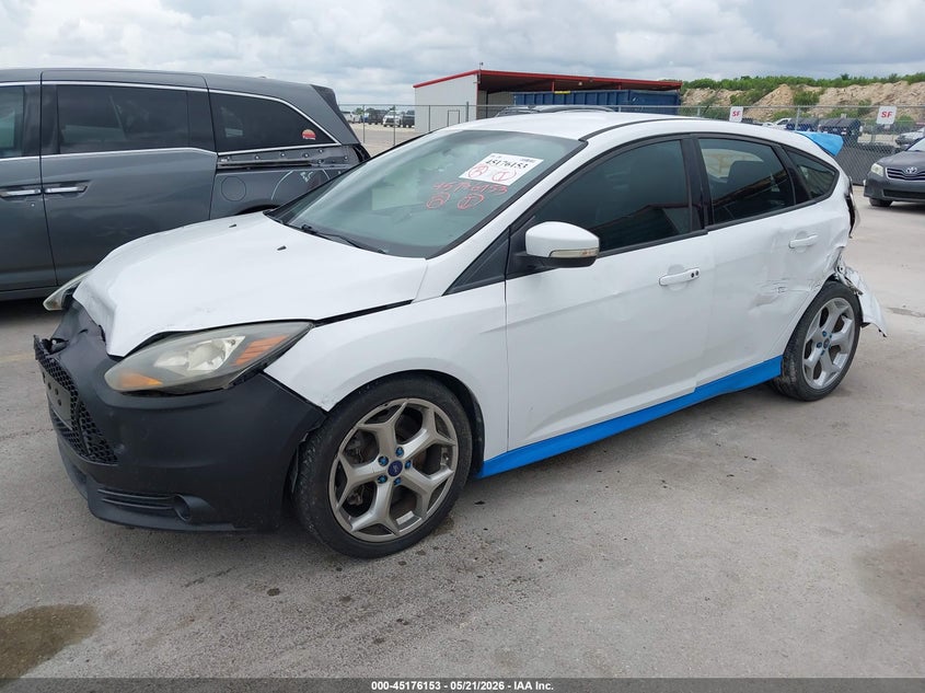 Vin: 1fadp3l96el311050, lot: 45673839, ford focus st 20142