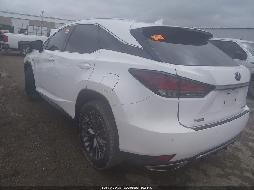 Vin: 2t2yzmda3lc224131, lot: 45673855, lexus rx 350 f sport performance 20203