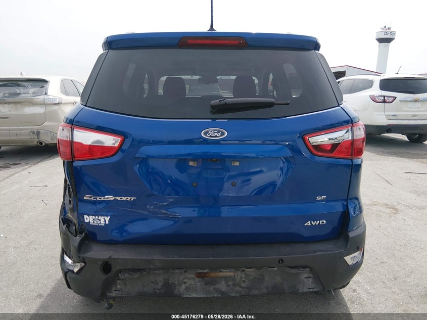2019 Ford Ecosport Se VIN: MAJ6S3GL7KC280299 Lot: 45176279