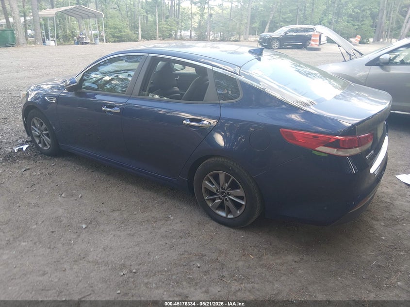 Vin: 5xxgt4l19gg005224, lot: 45674020, kia optima lx turbo 20163