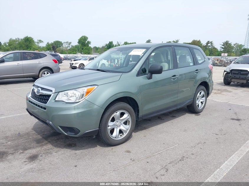 2014 Subaru Forester 2.5i JF2SJAACXEH444503 photo 1