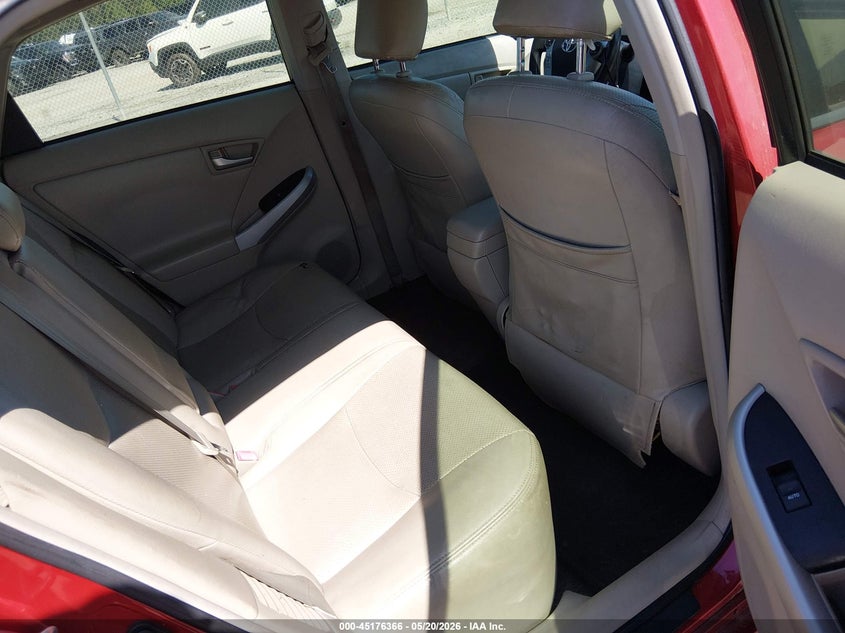 2012 Toyota Prius 1.8 Two red Lot 111045176366 Vin JTDKN3DU4C1607963