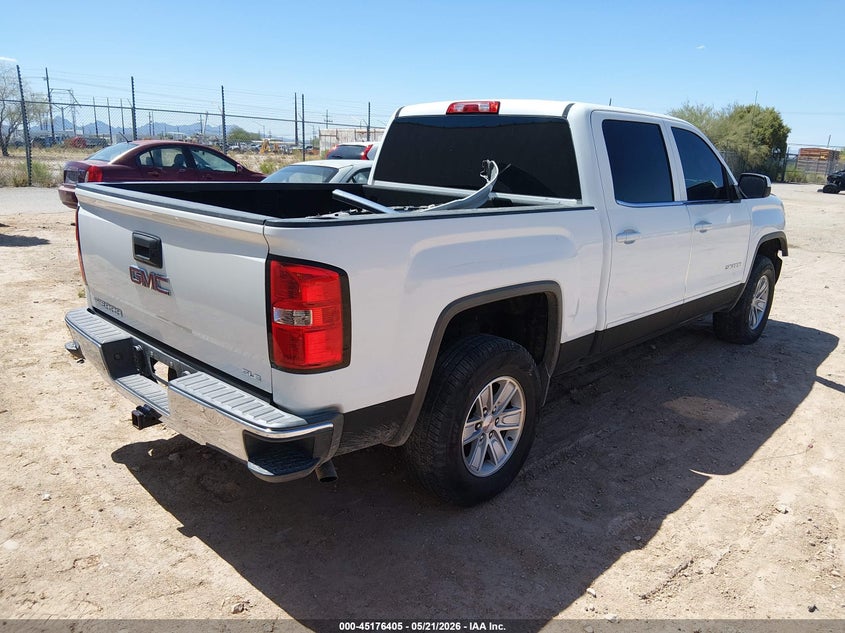 Vin: 3gtp1uec2fg231802, lot: 45674091, gmc sierra 1500 sle 20154