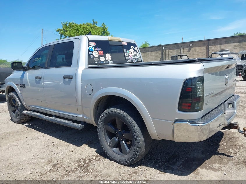 Vin: 1c6rr7lt7fs628542, lot: 45674145, ram 1500 outdoorsman 20153