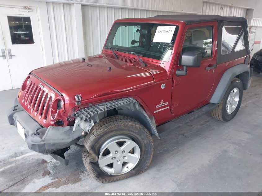 2012 Jeep Wrangler Sport 1C4AJWAG6CL197923 photo 1
