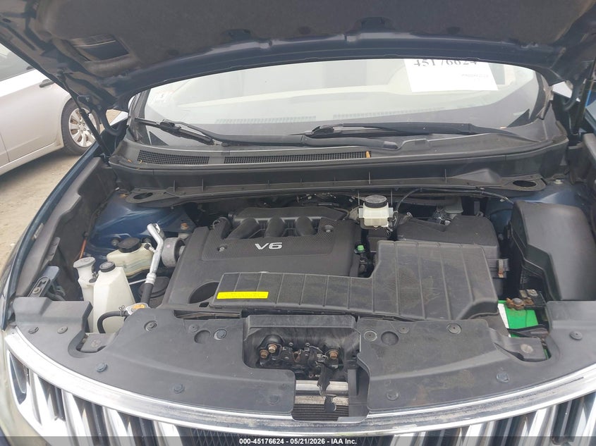 2009 Nissan Murano S VIN: JN8AZ18WX9W113168 Lot: 45176624