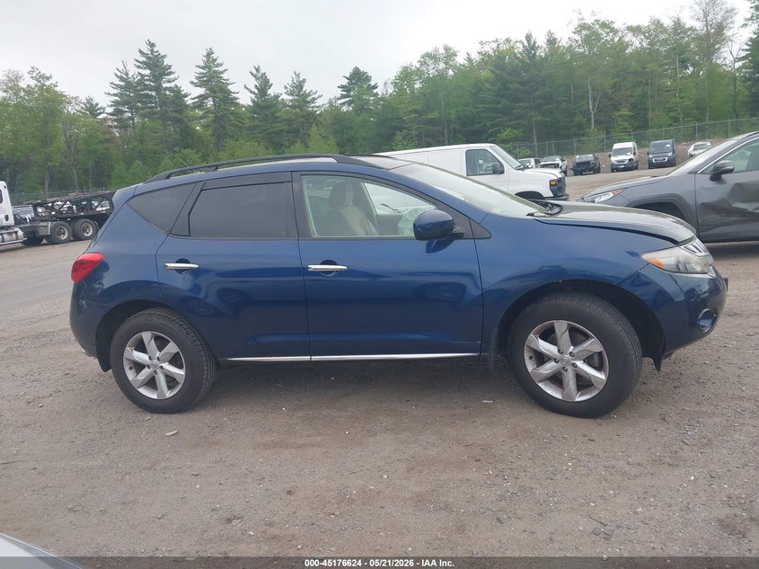 2009 Nissan Murano S VIN: JN8AZ18WX9W113168 Lot: 45176624