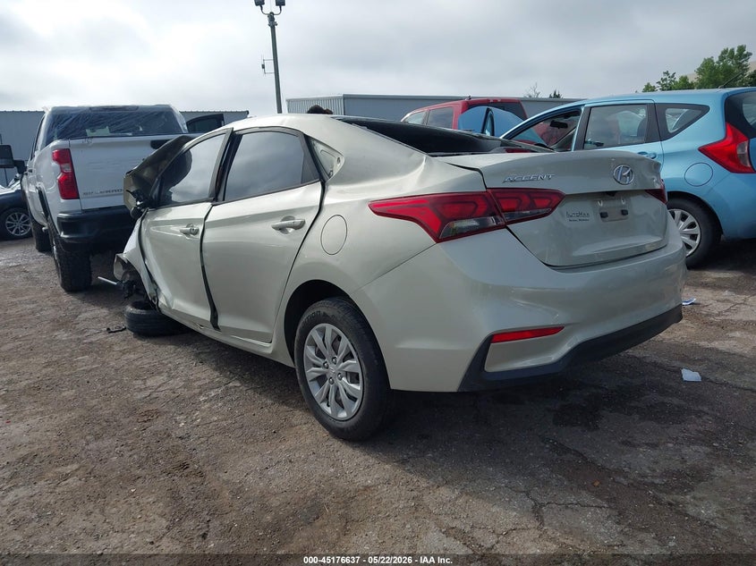 Vin: 3kpc24a32je016555, lot: 45674323, hyundai accent se 20183