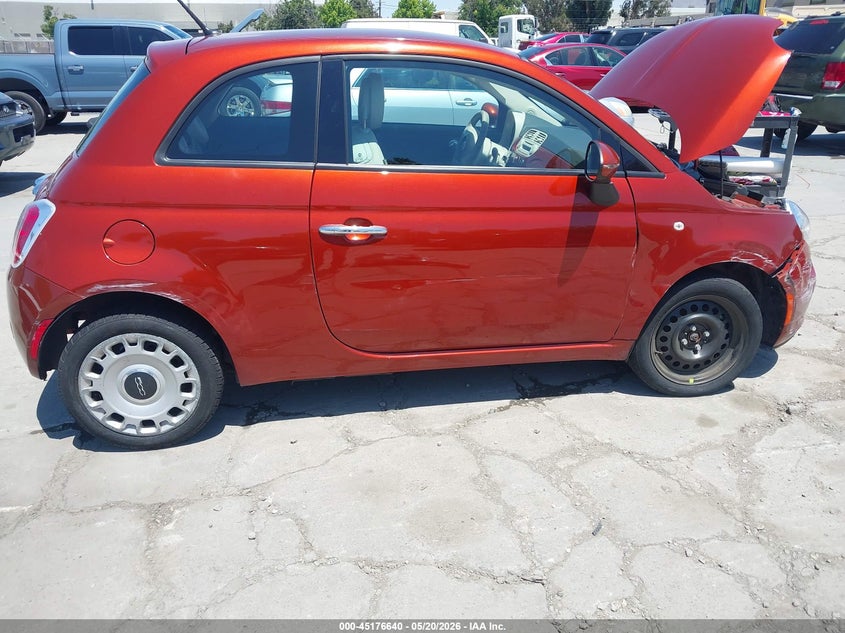 2013 Fiat 500 Pop VIN: 3C3CFFARXDT742723 Lot: 45176640