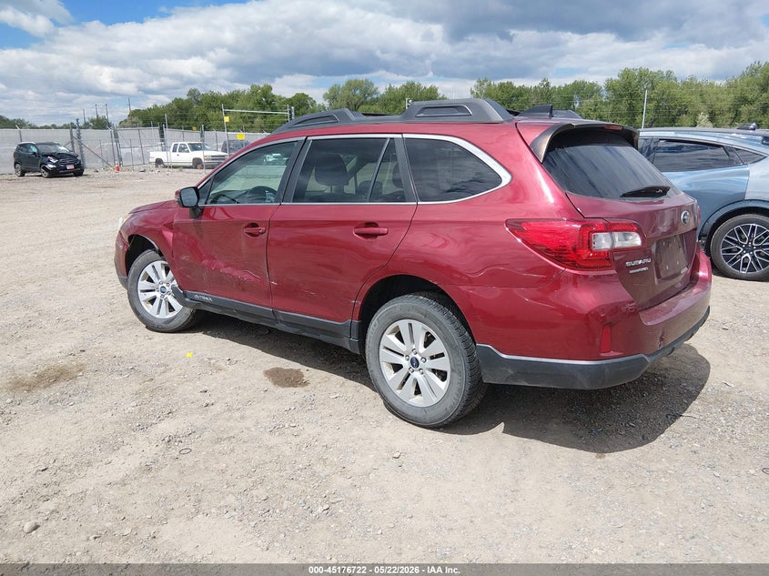 2016 SUBARU OUTBACK auction photo 3
