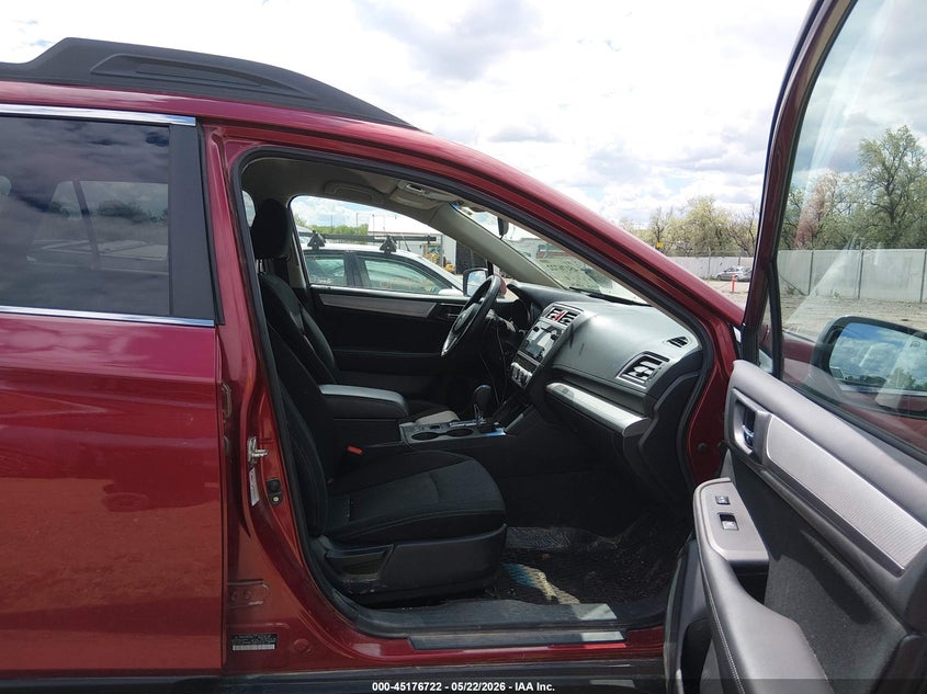 2016 SUBARU OUTBACK auction photo 5