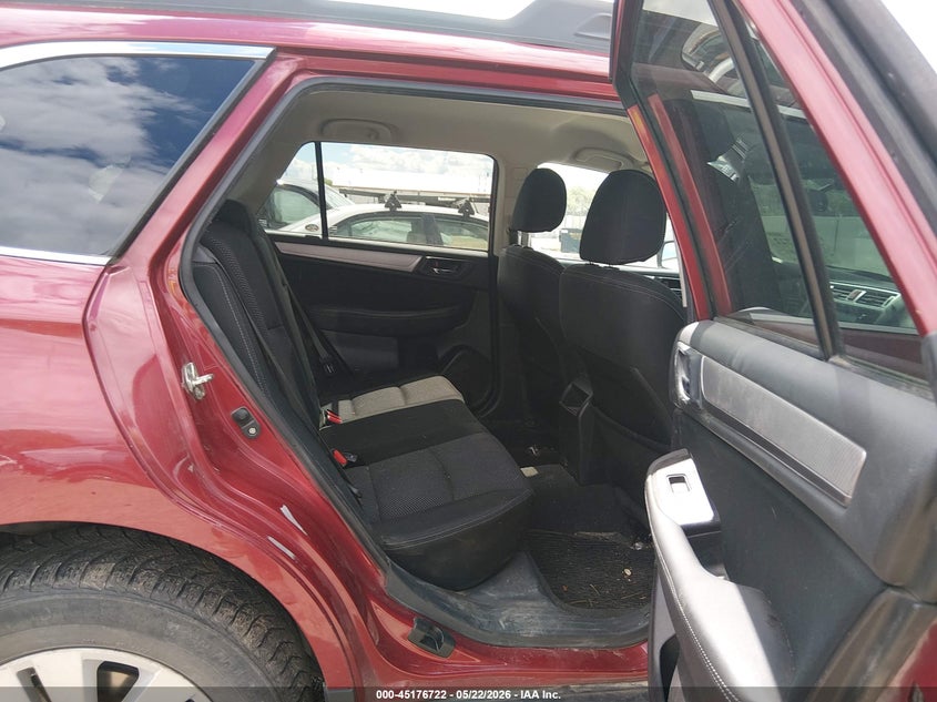 2016 SUBARU OUTBACK auction photo 8