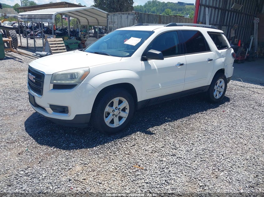 Vin: 1gkkrned2dj174129, lot: 45674452, gmc acadia sle-1 20132