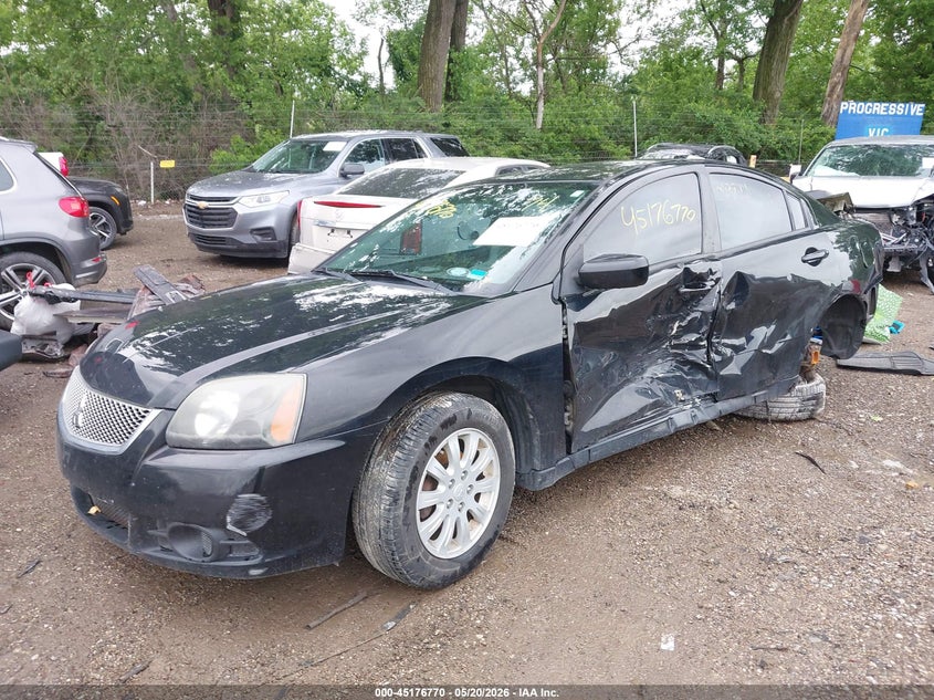 Vin: 4a32b2ff9be019806, lot: 45674456, mitsubishi galant fe 20112