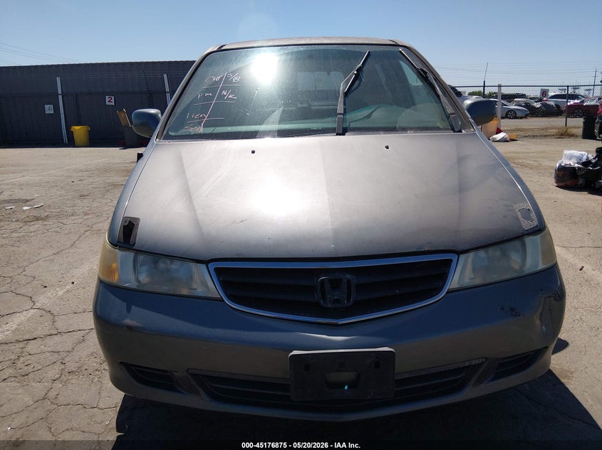 2002 Honda Odyssey Ex VIN: 5FNRL18602B019987 Lot: 45176875