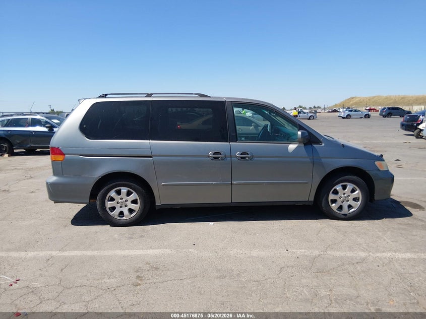 2002 Honda Odyssey Ex VIN: 5FNRL18602B019987 Lot: 45176875