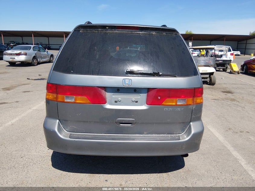 2002 Honda Odyssey Ex VIN: 5FNRL18602B019987 Lot: 45176875