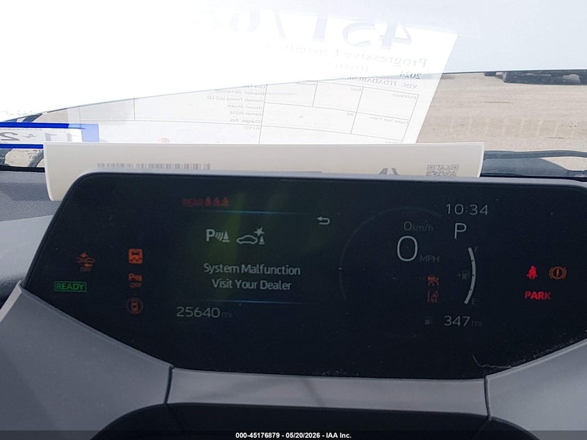 2024 TOYOTA PRIUS auction photo 7