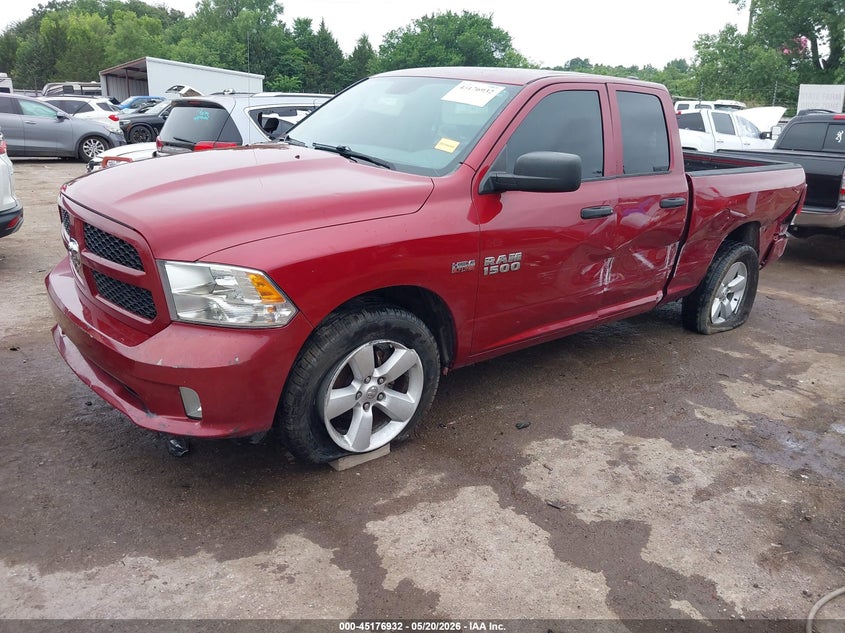 Vin: 1c6rr6ft6es441300, lot: 45674618, ram 1500 express 20142