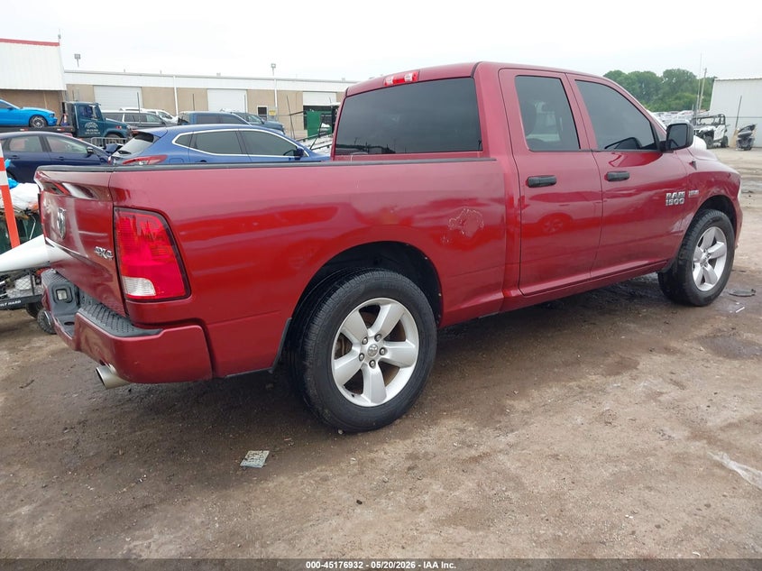 Vin: 1c6rr6ft6es441300, lot: 45674618, ram 1500 express 20144
