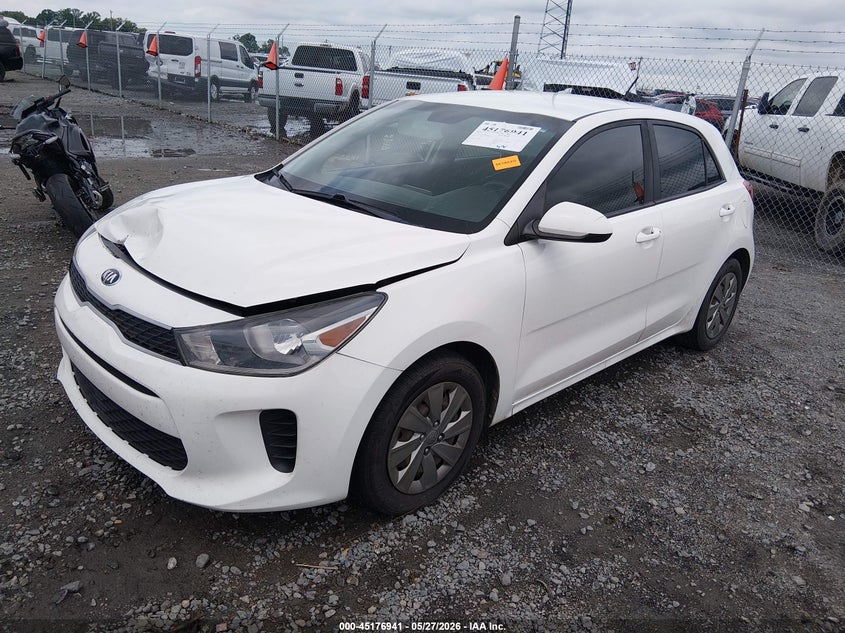 Vin: 3kpa25ad5le295136, lot: 45674628, kia rio 5-door s 20202