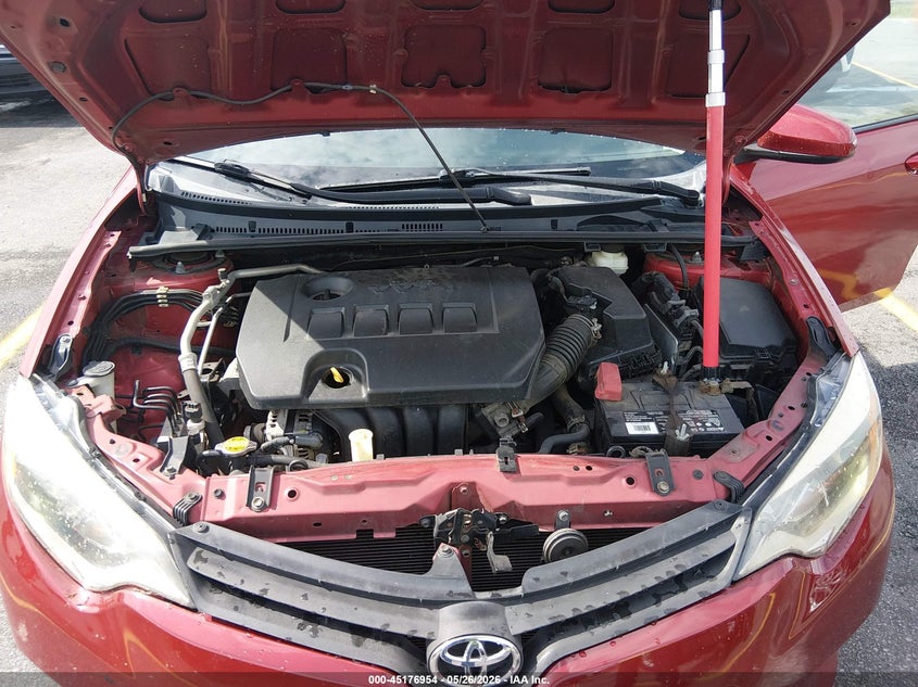 2015 TOYOTA COROLLA SEDAN 1.8L I-4 DOHC, VVT, 132HP